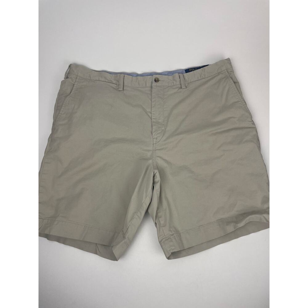 Polo by Ralph Lauren Shorts Men’s 42 Khaki Classic Stretch Logo